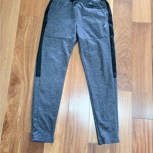 Athletic Works Men's Charcoal and Black Joggers